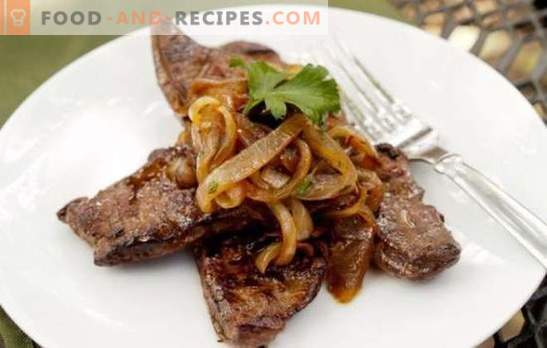 Carne con cebolla: cómo cocinar carne tierna y jugosa. Guiso de ternera con cebollas, con zanahorias y cebollas, con pimienta y cebollas