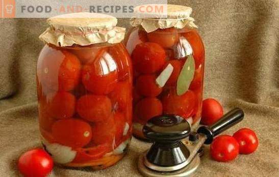 Tomates para el invierno sin ajo: ¡preparamos vitaminas para el futuro! Recetas de tomates para el invierno sin ajo, probadas con el tiempo