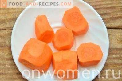 Batidos de requesón con zanahorias y miel