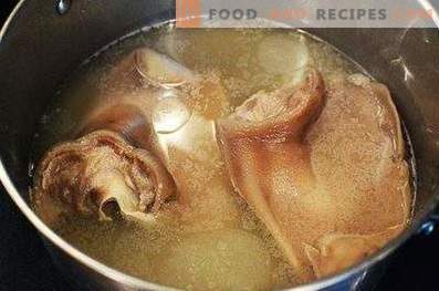 Cómo cocinar orejas de cerdo