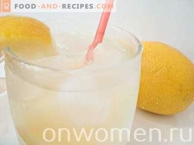Limonada casera de limon
