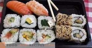 ¿Cuál es la diferencia entre sushi y rollos?