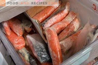Cómo almacenar pescado rojo salado