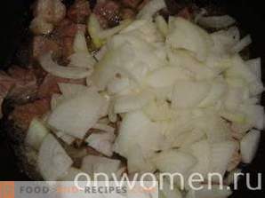Cerdo asado con patatas
