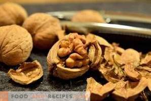 How to dry walnuts