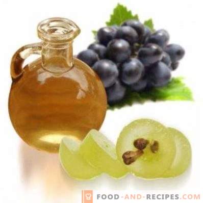 Aceite de semilla de uva: propiedades y usos