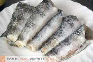 Pescado Nototeniya: recetas de cocina