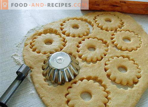 Masa para galletas: las mejores recetas. Cómo preparar adecuadamente y sabroso para preparar masa de mantequilla.