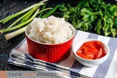 Cómo cocinar arroz para rollos