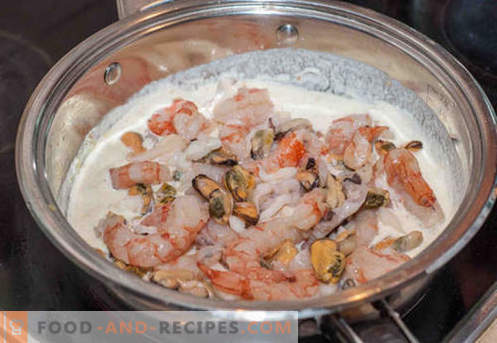 Salsa de lasaña - las recetas correctas. Cómo cocinar de forma rápida y sabrosa la salsa para lasaña.