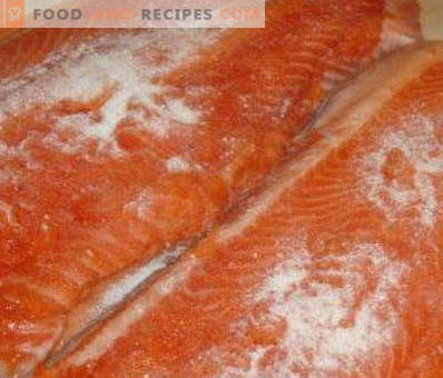 La forma de escabeche de salmón rosado en casa es sabrosa y rápida, de varias maneras